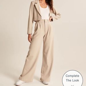Abercrombie & Fitch Womens Tailored Wide Leg Pants - XL and Long!!!